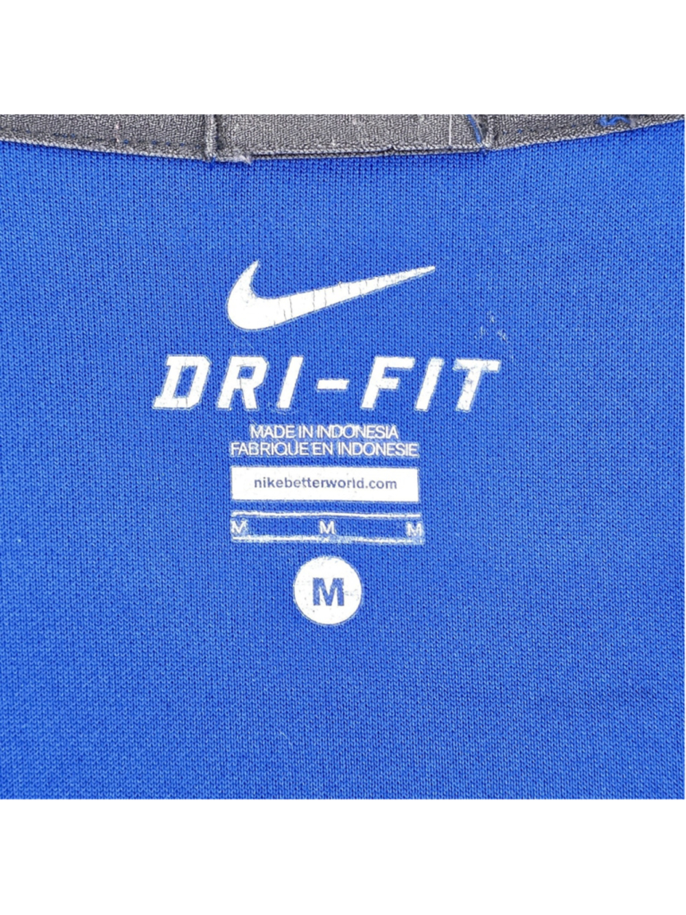 Y2K Nike Dri Fit Kentucky Wildcats Track Jacket Mens M Blue NCAA Full Zip - Picture 4 of 16